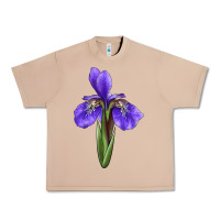 Burro Iris Flower Urban Heavy Tee - LillyAllenDesigns