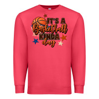 Cardinal it's a basketball kinda day Premium Sweatshirt - FaDigitalArtStudio