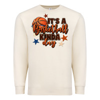 Sandshell it's a basketball kinda day Premium Sweatshirt - FaDigitalArtStudio