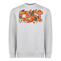 Heather Grey Fall CPHT Pharmacy Technician Heavyweight Sweatshirt - texasbilliewilder