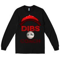 Black Dibs On The Coach Baseball Long Sleeve Tee - Bettercallsaul