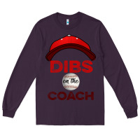 Plum Dibs On The Coach Baseball Long Sleeve Tee - Bettercallsaul
