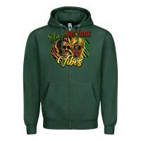 Sports Green Black history Zipper Hoodie - HowdyJamesFarm