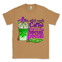 Toasted Coconut this witch needs coffee before any hocus pocus Classic Tee - BundleAndBundleShop