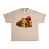 French Oak Gymnocalycium Variegated Cactus Urban Heavy Tee - LillyAllenDesigns
