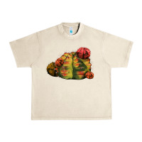 Sandshell Gymnocalycium Variegated Cactus Urban Heavy Tee - LillyAllenDesigns