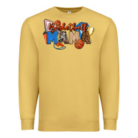 Antique Gold basketball mama Premium Sweatshirt - FaDigitalArtStudio
