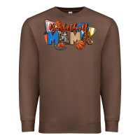 Chestnut basketball mama Premium Sweatshirt - FaDigitalArtStudio