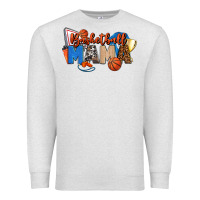 Oatmeal Heather basketball mama Premium Sweatshirt - FaDigitalArtStudio