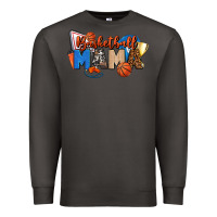 Smoke basketball mama Premium Sweatshirt - FaDigitalArtStudio
