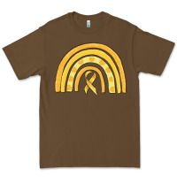 Cacao childhood cancer awareness rainbow Premium Tee - MaliasSmallBusiness