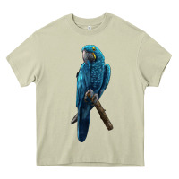 Mossy Hyacinth Macaw Heavy Core Tee - LillyAllenDesigns