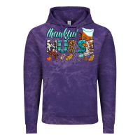 Cloud Purple thankful nurse Vintage Hoodie - BundleAndBundleShop