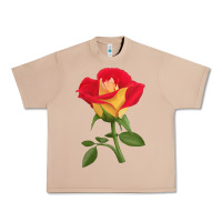 Burro Ketchup And Mustard Rose Urban Heavy Tee - LillyAllenDesigns