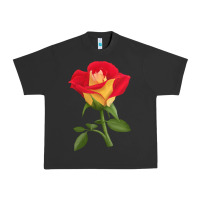 Pigment Black Ketchup And Mustard Rose Urban Heavy Tee - LillyAllenDesigns