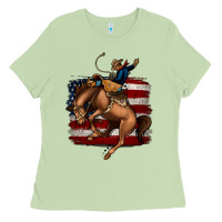 Matcha bucking bronco Ladies Tee - Jasminsmagicworld