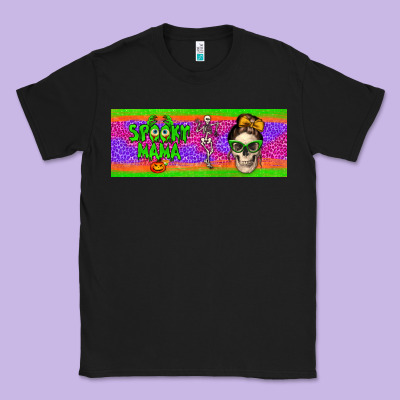 Spooky Mama 11 Oz Mug Classic Tee Designed By Bundleandbundleshop