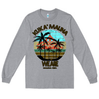 Heather Grey Ku Kia i Mauna Long Sleeve Tee - Bettercallsaul