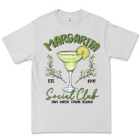 Dove Grey margarita social club Premium Tee - MaliasSmallBusiness