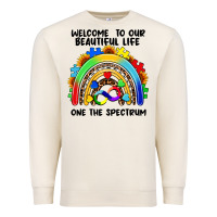 Sandshell Autism rainbow Premium Sweatshirt - FaDigitalArtStudio
