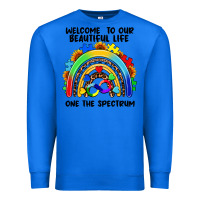 True Royal Autism rainbow Premium Sweatshirt - FaDigitalArtStudio