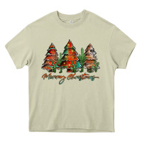 Mossy western christmas trees merry christmas Heavy Core Tee - Jasminsmagicworld
