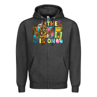 Charcoal Heather The hunt is on Easter Day Zipper Hoodie - CowGirlArtShop