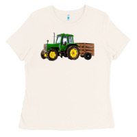 Bone farm tractor Ladies Tee - RanaPortraitStore