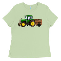 Matcha farm tractor Ladies Tee - RanaPortraitStore