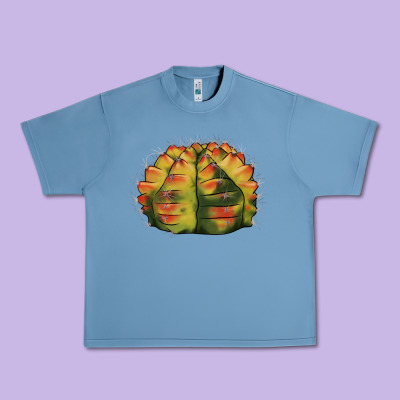 Gymnocalycium Variegated Cactus Urban Heavy Tee Designed By Lillyallendesigns