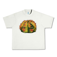Pistachio Gymnocalycium Variegated Cactus Urban Heavy Tee - LillyAllenDesigns