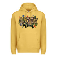Antique Gold army mom Premium Hoodie - FaDigitalArtStudio