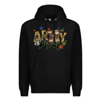 Black army mom Premium Hoodie - FaDigitalArtStudio