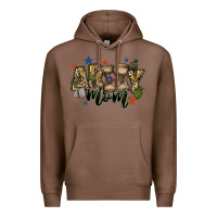 Chestnut army mom Premium Hoodie - FaDigitalArtStudio