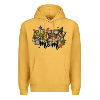 Mustard army mom Premium Hoodie - FaDigitalArtStudio