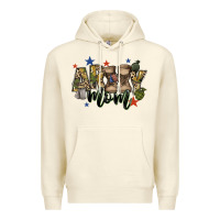 Sandshell army mom Premium Hoodie - FaDigitalArtStudio