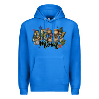 True Royal army mom Premium Hoodie - FaDigitalArtStudio