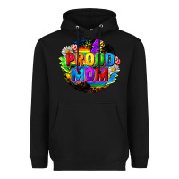 Black proud mom lgbt Heavyweight Hoodie - FaDigitalArtStudio