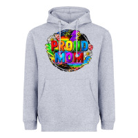Heather Grey proud mom lgbt Heavyweight Hoodie - FaDigitalArtStudio
