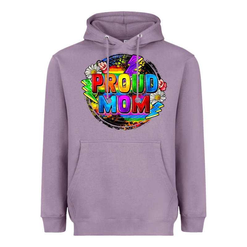 Proud Mom Lgbt Heavyweight Hoodie by FaDigitalArtStudio | Teevron