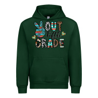 Forest Green out fifth grade Urban Hoodie - CowhideDigitalArt