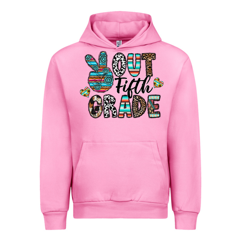 Out Fifth Grade Urban Hoodie by CowhideDigitalArt | Teevron