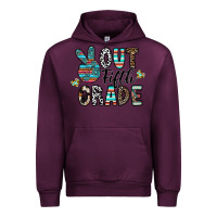 Mauve Wine out fifth grade Urban Hoodie - CowhideDigitalArt