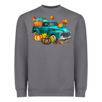 Storm Fall Farm Truck Heavyweight Sweatshirt - texasbilliewilder