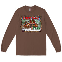 Chestnut Christmas on the farm Long Sleeve Tee - RanaPortraitStore