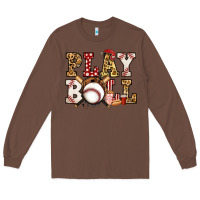 Chestnut baseball play ball Long Sleeve Tee - Jasminsmagicworld
