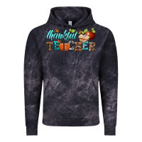 Cloud Black thankful teacher Vintage Hoodie - BundleAndBundleShop