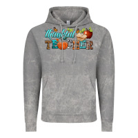 Cloud Rock thankful teacher Vintage Hoodie - BundleAndBundleShop