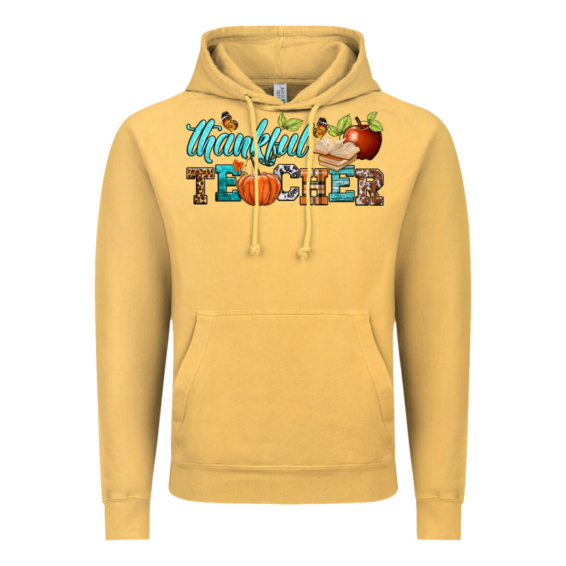 Thankful Teacher Vintage Hoodie by BundleAndBundleShop | Teevron