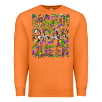 Carrot Mardi Gras Queen Premium Sweatshirt - BundleAndBundleShop